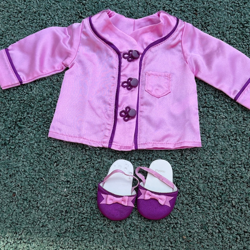 American Girl Rebecca Satin Pajamas